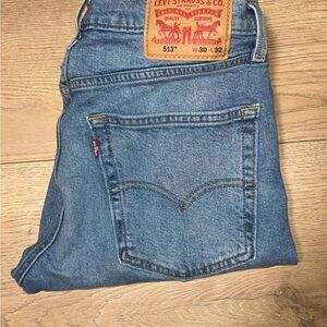 Men’s Levi's 513 Slim Straight Denim Jeans (30/32)